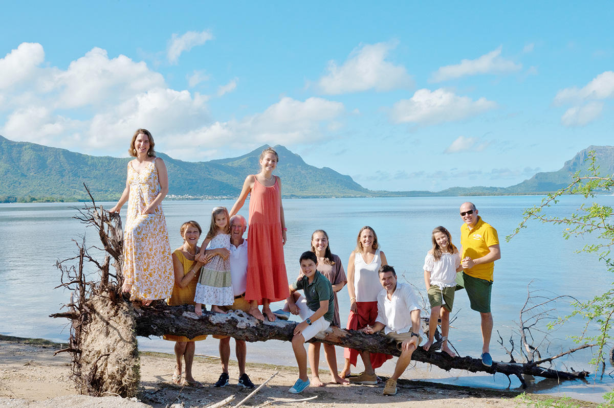 Family beach session Mauritius