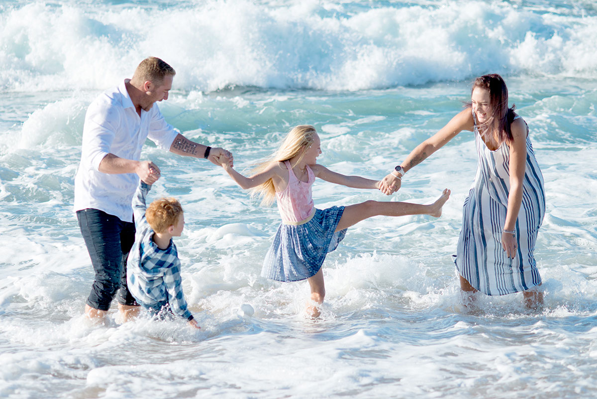 Family holiday photos Mauritius