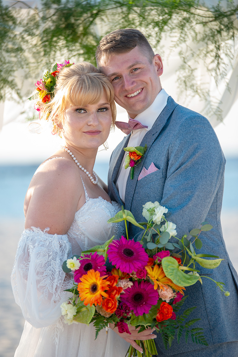 Wedding ceremony beach Mauritius
